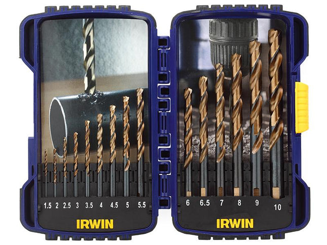 IRWIN Pro Drill Set Turbo Max Set Of 15