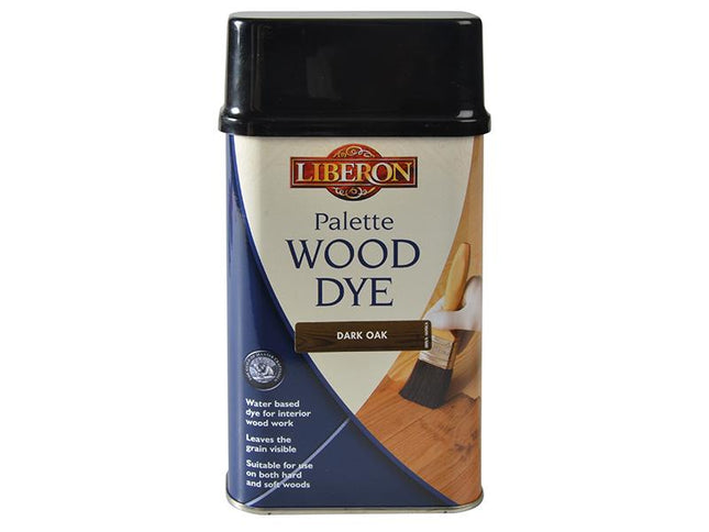 Liberon Palette Wood Dye Dark Oak 500Ml