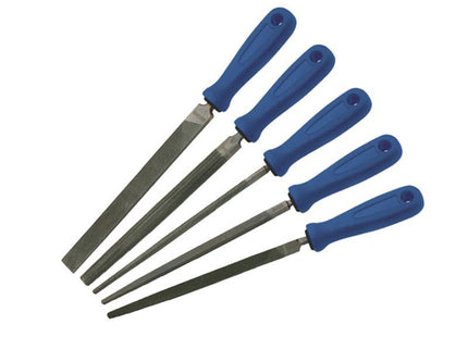 Expert Second Cut File Set, 5 Piece