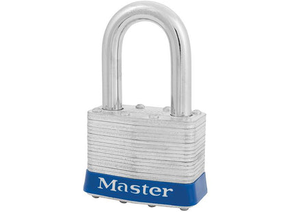 Master Lock Laminated Steel 51Mm Padlock 4-Pin - 38Mm Shackle - Keyed Alike