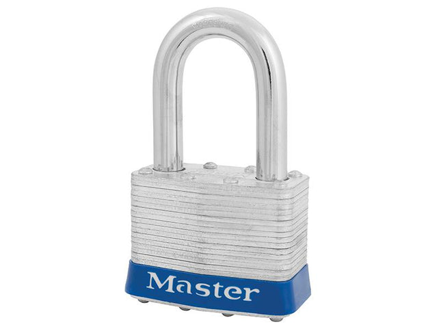 Master Lock Laminated Steel 51Mm Padlock 4-Pin - 38Mm Shackle - Keyed Alike