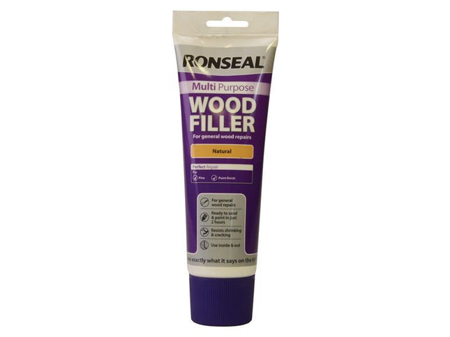 Ronseal Multi Purpose Wood Filler Tube Natural 325G