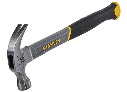 Stanley Tools Curved Claw Hammer Fibreglass Shaft 450G (16Oz)
