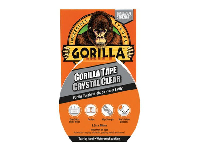 Gorilla Glue Gorilla Tape Crystal Clear 48Mm X 8.2M