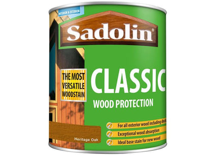 Sadolin Classic Wood Protection Heritage Oak 1 Litre