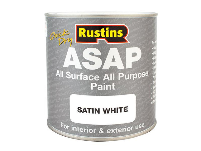 Rustins Asap Paint White 1 Litre