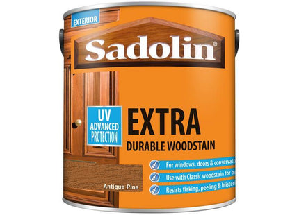 Sadolin Extra Durable Woodstain Antique Pine 2.5 Litre