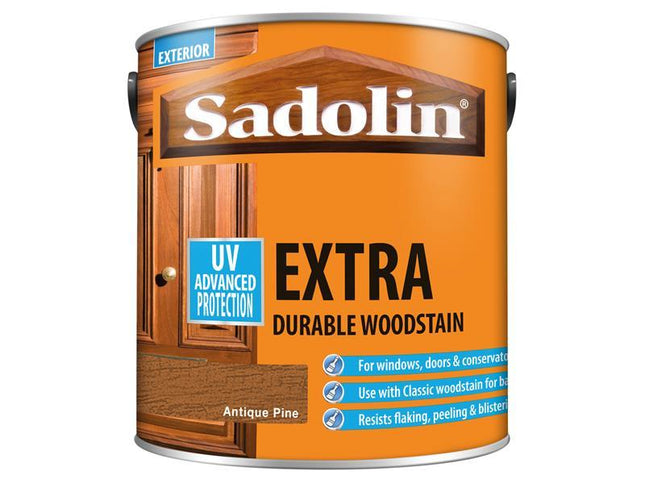 Sadolin Extra Durable Woodstain Antique Pine 2.5 Litre