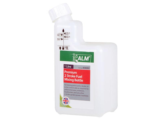 ALM Manufacturing Mx002 2 Stroke Premium Fuel Mixing Bottle White