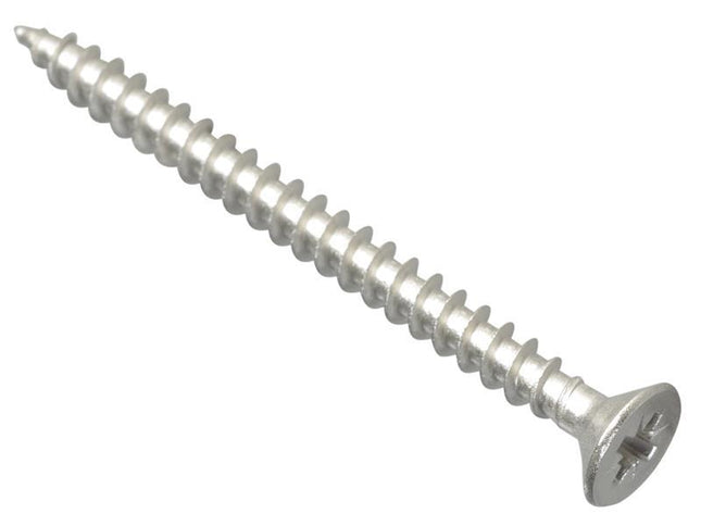 Forgefix Multi-Purpose Pozi Screw Csk St Stainless Steel 5.0 X 60Mm Box 100