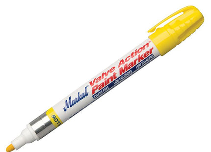 Markal Valve Action Paint Marker Yellow