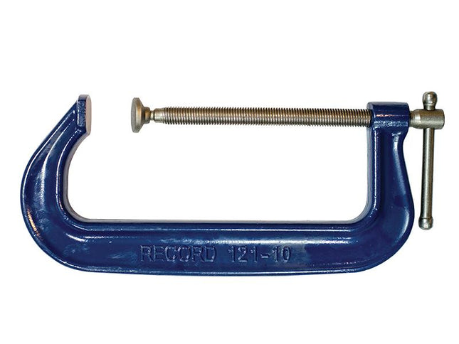 Irwin Record 121 Extra Heavy-Duty Forged G Clamp 250Mm (10In)