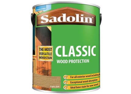 Sadolin Classic Wood Protection Light Oak 5 Litre