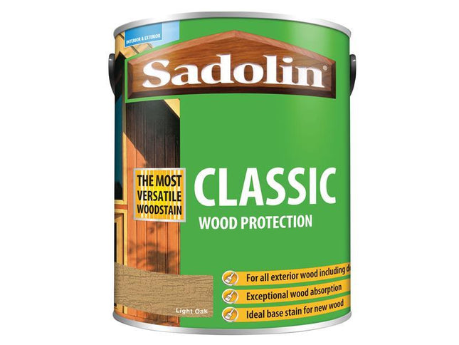 Sadolin Classic Wood Protection Light Oak 5 Litre