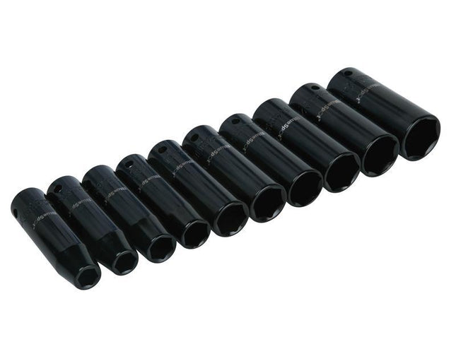 Bluespot Tools 1/2In Metric Deep Impact Socket Set 10-24Mm 10 Piece