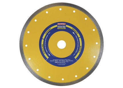 Faithfull PorcelainÊDiamondÊBladeÊ250 x 25.4mm