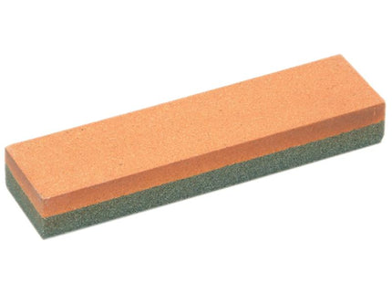 Faithfull Combination Oilstone Aluminium Oxide 100 X 25 X 12.5Mm