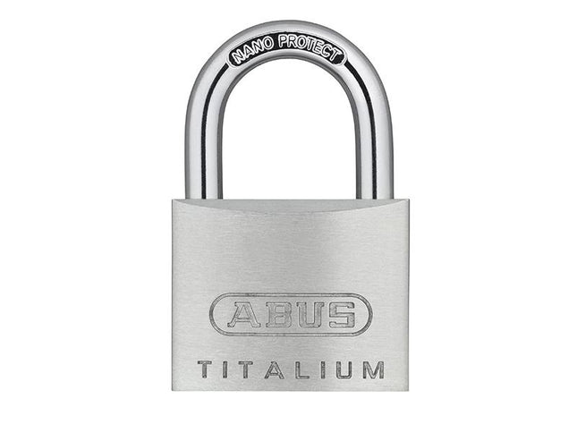 ABUS Mechanical 64Ti/50Mm Titalium Padlock Carded