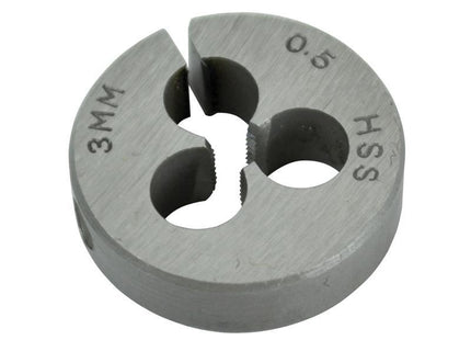 Faithfull Hss Straight Flute Split Die M3 X 0.5 (13/16 O.D)