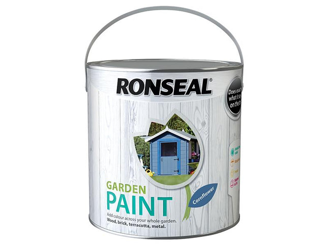 Ronseal Garden Paint Cornflower 2.5 Litre