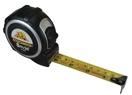 Roughneck E-Z Read Tape Measure 8M/26Ft (Width 25Mm)