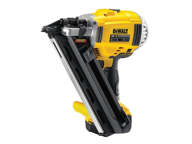 DEWALT Dcn692P2 Cordless Xr 2 Speed First Fix Nailer 90Mm 18V 2 X 5.0Ah Li-Ion