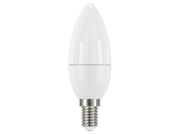 Energizer LED SES (E14) Opal Candle Non-Dimmable Bulb, Warm White 470 lm 5.9W