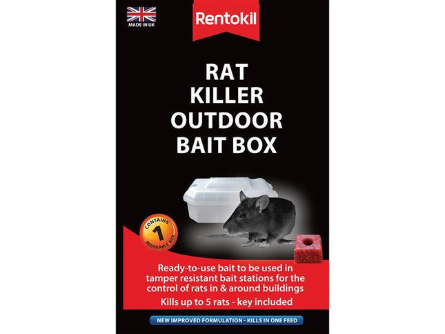 Rentokil Rat Killer Outdoor Bait Box