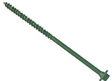 Forgefix Hexagonal/Torx Compatible Timber T30 Screws Green 7X150Mm Tub 50