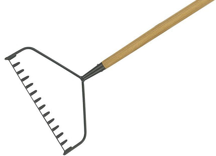 Kent & Stowe Carbon Steel Long Handled Soil Rake, Fsc