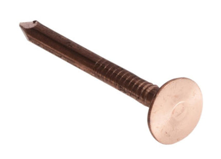 Forgefix Multi-Purpose Clout Nails Copper 40 X 3.35Mm (1Kg Bag)