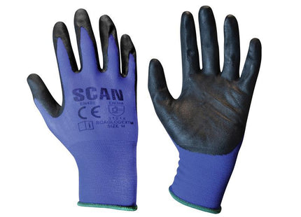 Scan Max. Dexterity Nitrile Gloves - Medium (Size 8)