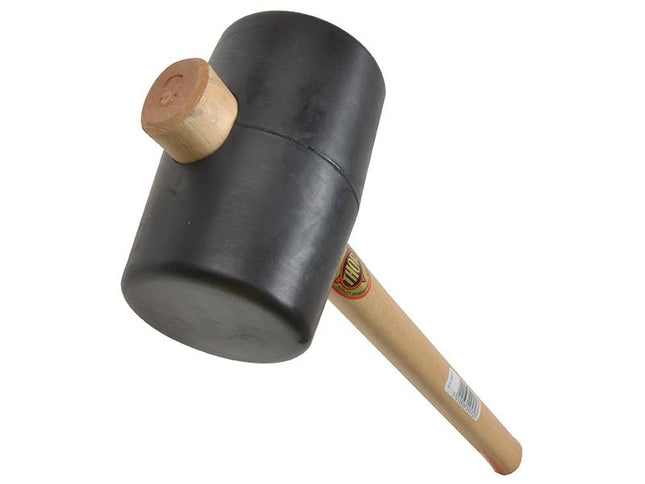 Thor 957 Black Rubber Mallet 90Mm 1200G