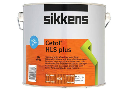 Sikkens Cetol Hls Plus Translucent Woodstain Light Oak 2.5 Litre
