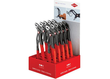 KNIPEX Knipex Cobra Quickset Waterpump Pliers Counter Display (10 X Kpx8721250)
