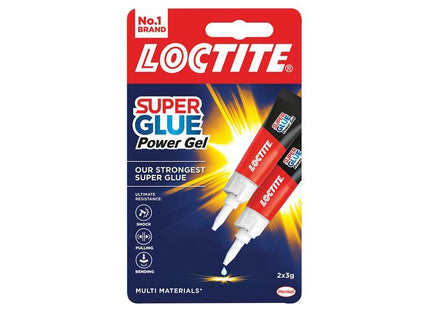 Super Glue Power Gel, Tube 2 x 3g