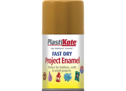 Plastikote Fast Dry Enamel Aerosol Copper 100Ml