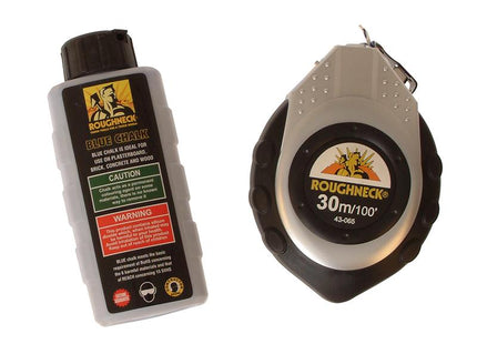 Roughneck Chalk Line 30M & Blue Chalk