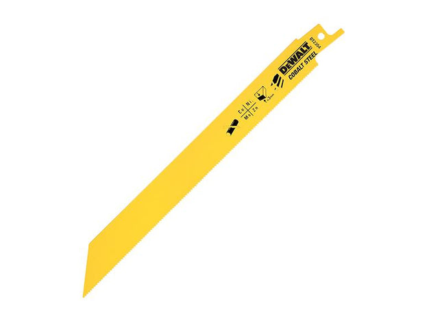 DEWALT Bi-Metal Metal Cutting Reciprocating Blade 203Mm Pack Of 5