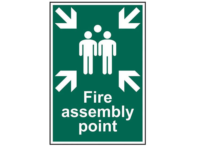 Scan Fire Assembly Point - Pvc 200 X 300Mm