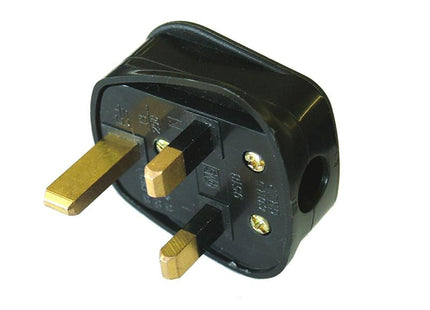 Faithfull Power Plus Black Plug 240 Volt 13 Amp