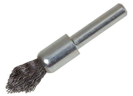 Lessmann Pointed End Brush With Shank 12/60 X 20Mm 0.30 Steel Wire