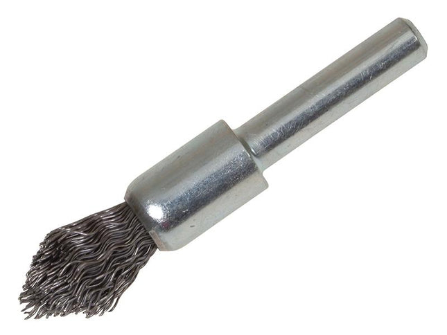 Lessmann Pointed End Brush With Shank 12/60 X 20Mm 0.30 Steel Wire