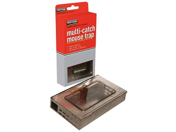 Pest-Stop Systems Multicatch Humane Mouse Trap Metal