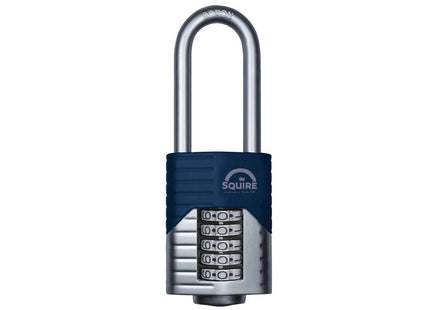 Henry Squire Vulcan Long Boron Shackle Combination Padlock 60Mm