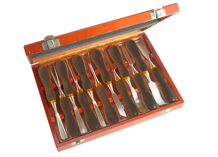 Faithfull Woodcarving Set In Of 12 In Case