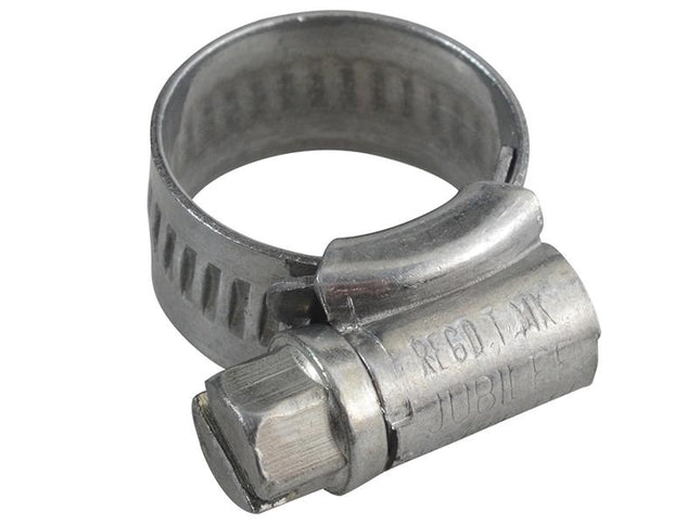 Jubilee M00 Zinc Protected Hose Clip 11 - 16Mm (1/2 - 5/8In)