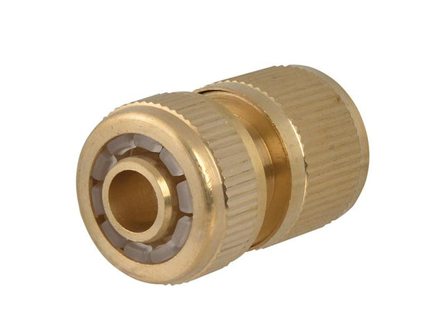 Faithfull Brass Female Water Stop Connector 12.5Mm (1/2In)