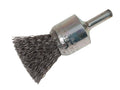 Lessmann End Brush With Shank 23/22 X 25Mm 0.30 Steel Wire