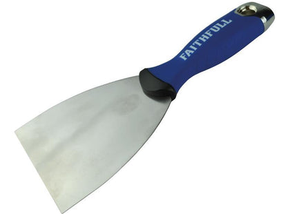 Faithfull Soft Grip Filling Knife 100Mm